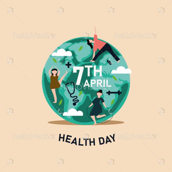 World Health Day Conceptual Artwork