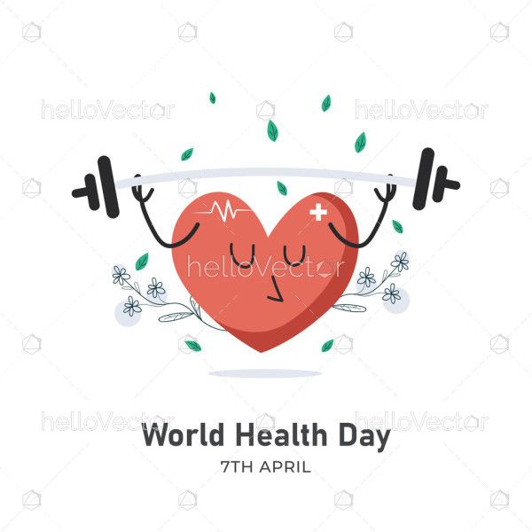 Creative Concept for World Health Day