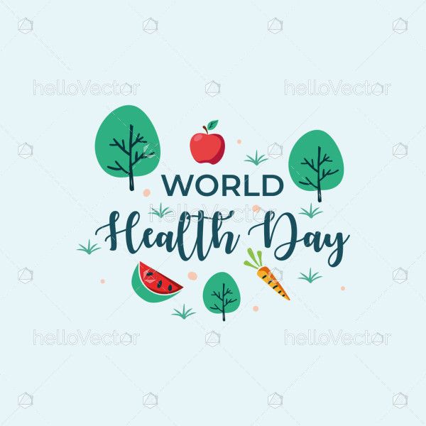 World Health Day Design Concept