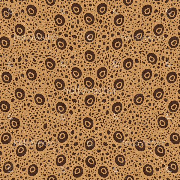 Dot clusters and concentric circles patterns background.