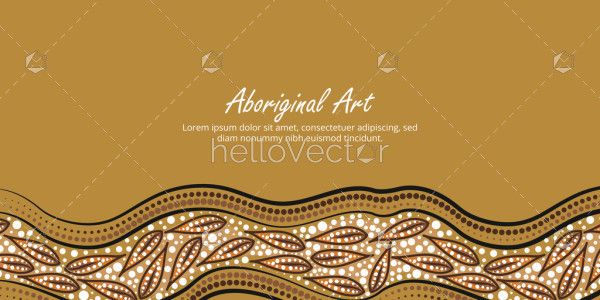 Personalized poster design influenced by Aboriginal art traditions