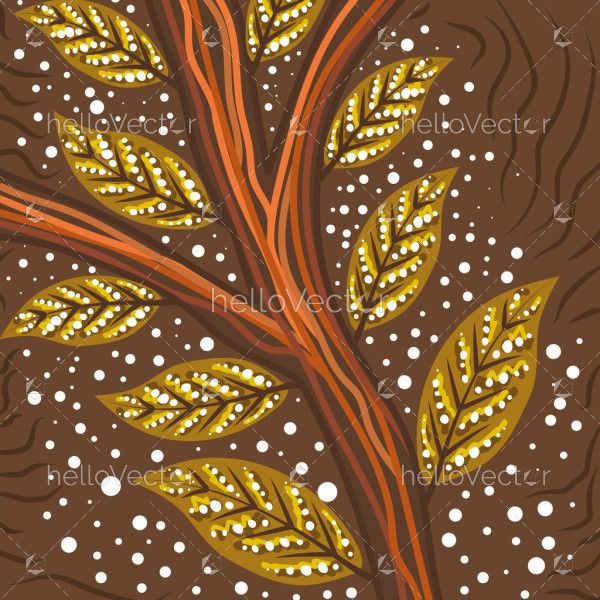 Aboriginal-Inspired Tree of Life Artwork