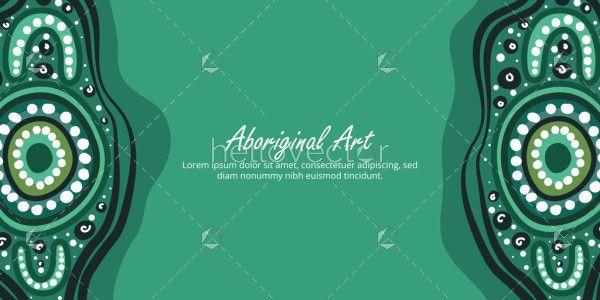 Personalized text artwork featuring Aboriginal-style design