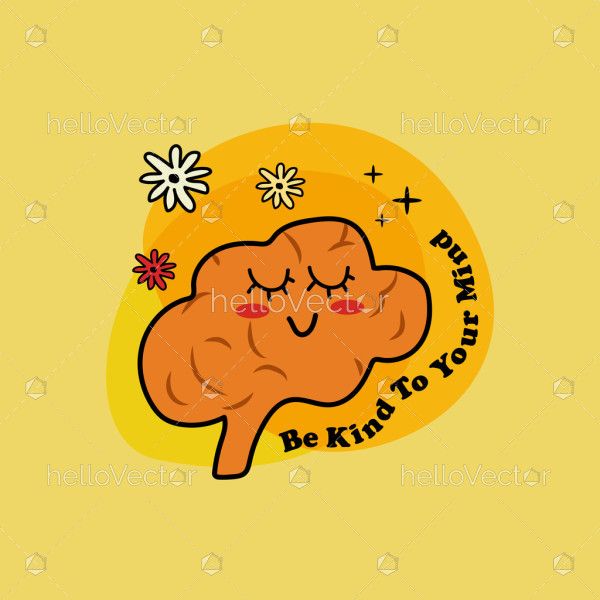 Be Kind to Your Mind - Illustration