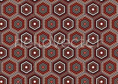 Aboriginal dot art vector seamless background.