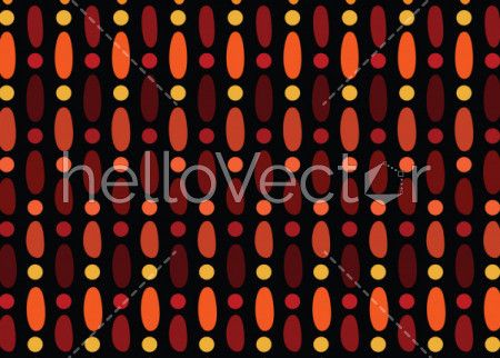 Aboriginal dot art vector seamless background. 