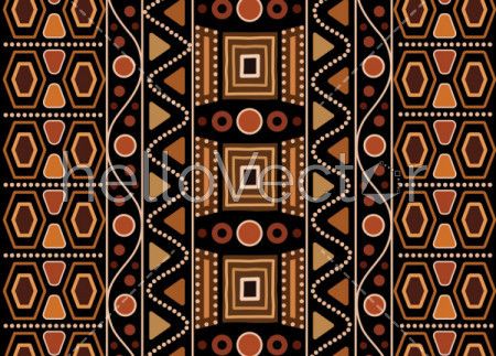 Aboriginal dot art vector background. 