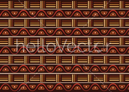 Aboriginal art vector seamless pattern background. 