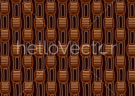 Aboriginal vector seamless pattern background.