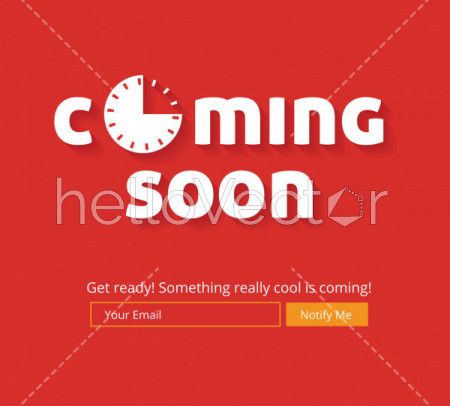 Coming soon website template