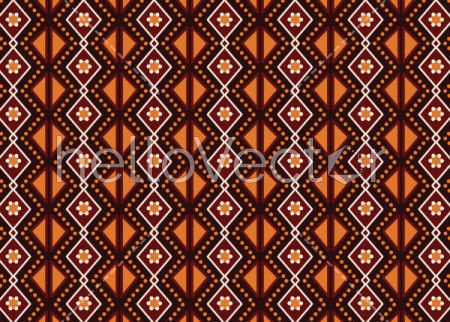 Illustration based on aboriginal style of seamless pattern background.