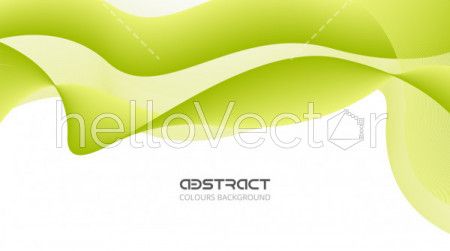 Abstract flow shape vector background.
