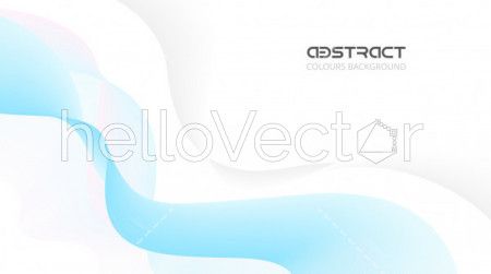 Abstract flow shape free vector background.