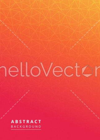 Abstract low poly gradient vector background