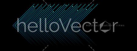 Abstract arrow line vector background