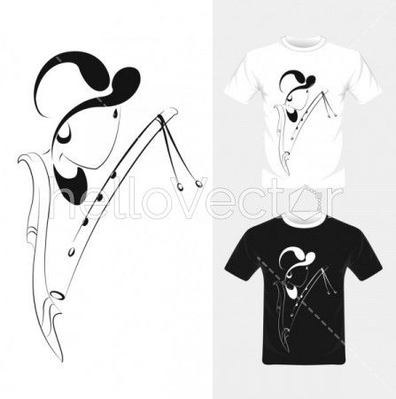 T-shirt graphic design vector illustration