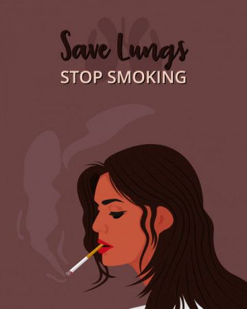 Stop Smoking - Vector Illustration