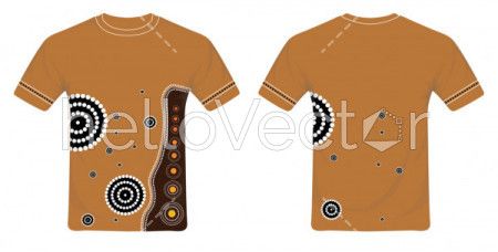 Aboriginal Art T-Shirt Design