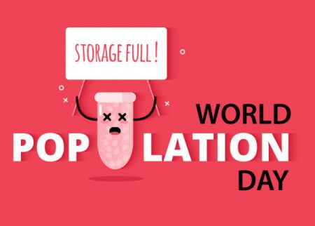 World population day - Vector Illustration