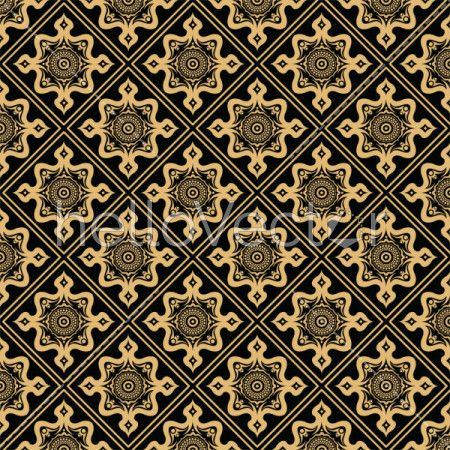 Modern stylish texture background. Seamless pattern - Vector illustration