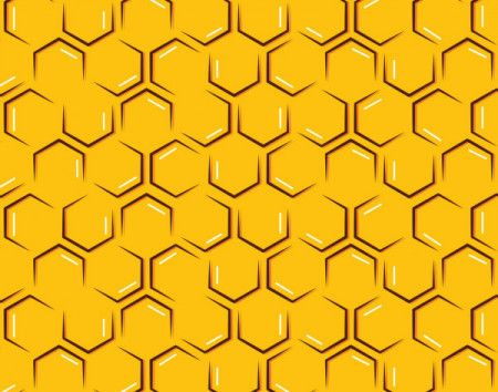 Abstract honeycomb seamless pattern background