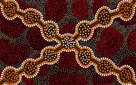 Aboriginal dot art