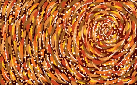 Aboriginal texture background