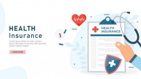 Health insurance concept illustration