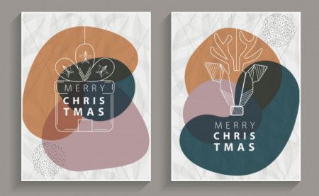 Minimalist Christmas Greeting Cards