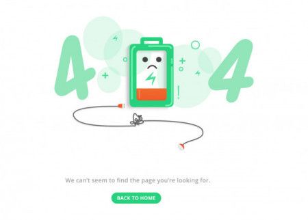 404 maintenance error landing page template