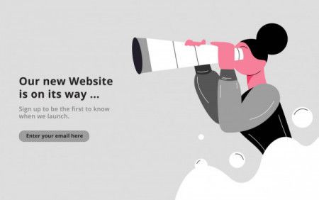 Searching for website - coming soon template