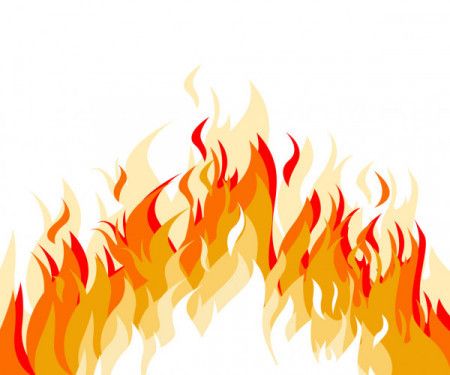 fire flame clipart