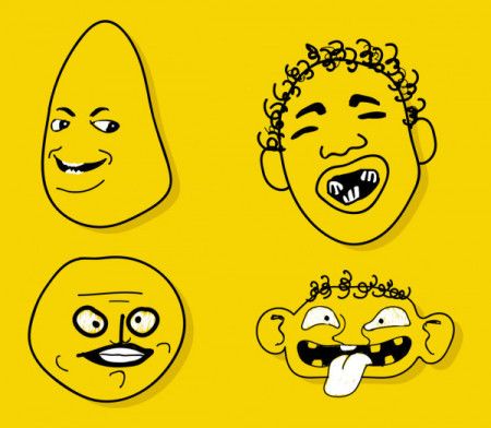 Meme Faces Emoji Vector Vector Art & Graphics