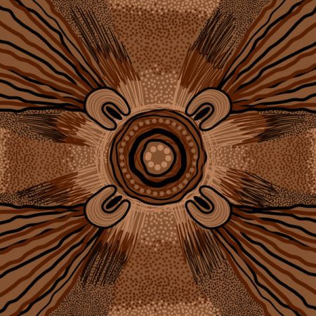 Aboriginal art background