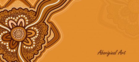 Aboriginal art poster design
