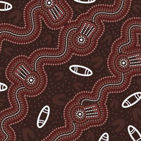 Aboriginal dot background