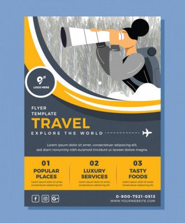 Travel poster design