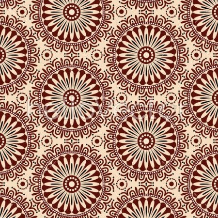 Seamless flower pattern background. Modern stylish texture design- Vector illustration