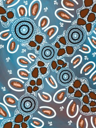 Contemporary style of aboriginal art