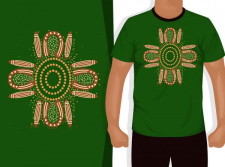 Aboriginal graphic for t-shirt