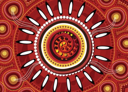 Aboriginal vector artwork