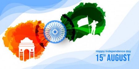 Happy Independence Day celebration Illustration