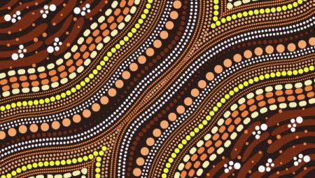 Aboriginal dot design - ready to print