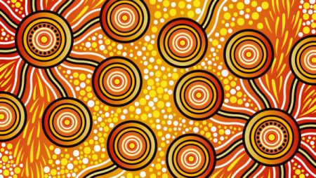 Aboriginal background design