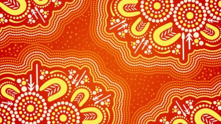 Aboriginal Art Illustration