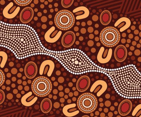 Vector Aboriginal Style Of Design