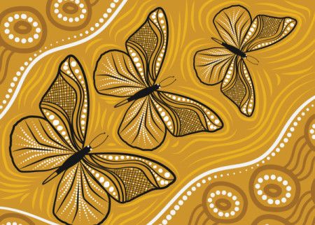 Gold butterflies Vectors & Illustrations for Free Download