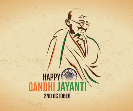 Happy Gandhi Jayanti, Gandhi Jayanti creative social media poster design.  27771176 Vector Art at Vecteezy