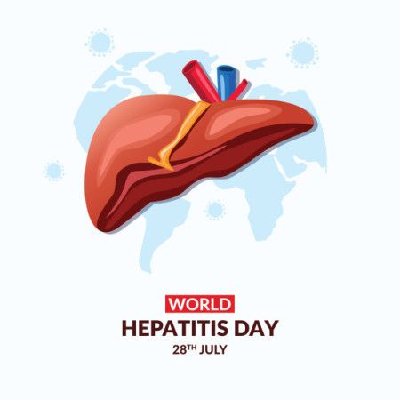 World hepatitis day banner