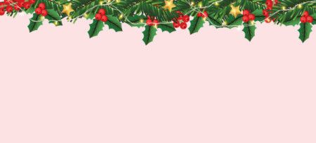 Christmas background with festive ornament